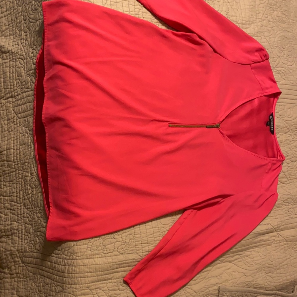 Pink blouse